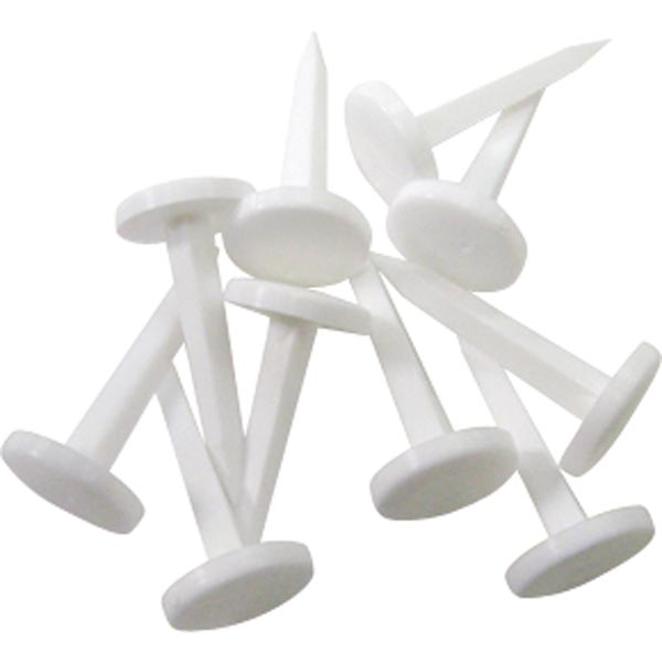 White Standard Target Pins