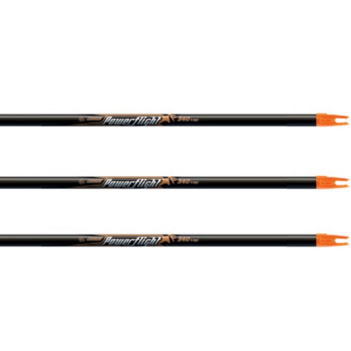 Easton 597575 Power Flight 400 Raw Shafts Nock Installed for sale online Easton 597575 Power Flight 400 Raw Shafts Nock Installed for sale online
